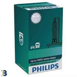 Philips D4S X-treme Vision 150% mehr Ansicht Xenon Glühbirnen 42402XV2C1 x1 - Bild 1 von 1