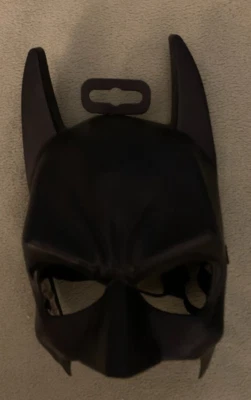 DC Comics Warner Bros Batman Mask Rubies Kids Toy Super Hero Black Vintage - Image 1 of 4