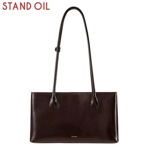 [US-Tarife enthalten] STAND OIL Square Low Bag Marron Schultertasche K-Fashion - Bild 1 von 8