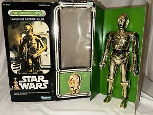 1977 kenner star wars 12” poseable see-threepio (C-3PO) Action Fig. Original Box - Picture 1 of 21