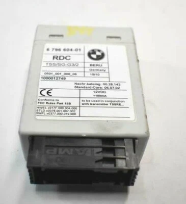 09-15 BMW F01 F02 750I 750LI 740I TIRE PRESSURE MONITOR SYSTEM CONTROL MODULE  - Image 1 of 4