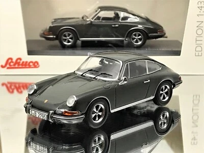 Schuco Porsche 911 S Coupe 1970 Le Mans Film Steve McQueen Dicast Model Car 1:43 - Image 1 of 4