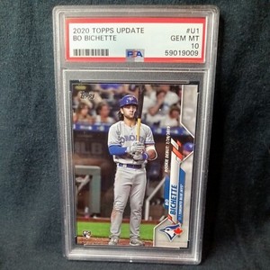 BO BICHETTE BLUE JAYS 2020 TOPPS UPDATE RC #U1 PSA GEM MT 10