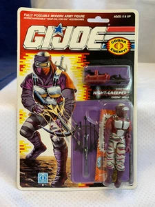 G.I. Joe Cobra Enemy NIGHT-CREEPER 1989 Action Figure in Sealed Blister Pack - Picture 1 of 24
