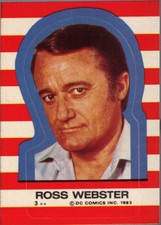 1983 Topps Superman III Stickers # 3 Ross Webster