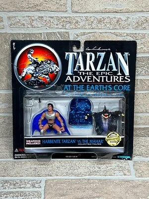 Tarzán Las Aventuras Épicas En Tierras Núcleo Harbenita Tarzán vs El Mahar 1995 NUEVO Foto 1 de 4