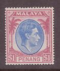 Malaya State - PENANG - 1949 $1 dollar   SG 20  mint hinged