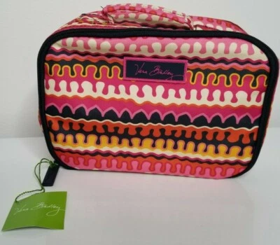 VERA BRADLEY Lighten Up Lunch Mate saco refrigerador Lancheira Rio Squiggle NOVO - Imagem 1 de 4