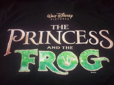 Walt Disney The Princess And The Frog Shirt S Small Celebration Cinema Black - Image 1 of 2