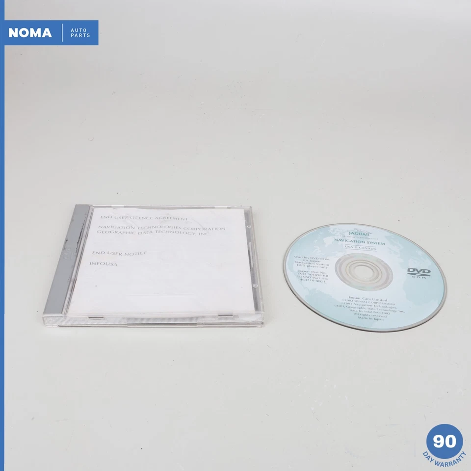 00-03 Jaguar X350 XJR VDP NAV Navigation System Disc DVD Alpine USA OEM - Image 1 of 4