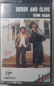 Derek and Clive Come Again Music Cassette Tape Features Coughing Contest-Cancer- - Picture 1 of 7