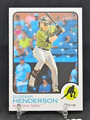 2022 Topps Heritage Minor League Base Singles You Pick-Buy More-Save More! - Image 1 of 2