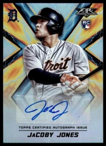 2017 Topps Fire Auto /500 JaCoby Jones #FA-JJ TM2 - Picture 1 of 2