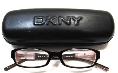DKNY Eyeglass Frames DY 4589 3412 & Case Polished Brown w/ Pink Full Rim - Изображение 1 из 4