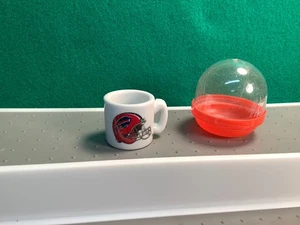 Vintage NFL Mini Coffee Cup Mug Buffalo Bills 1.25" Collectible Miniature - Picture 1 of 3
