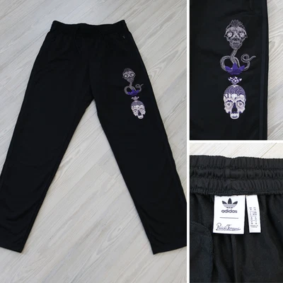 Pantalones de chándal Adidas para hombre M negros FireBird con logotipo de calavera Athleisure Reiiichi Tanaami Foto 1 de 4