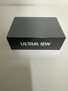 ULTRAVIEW UV Button Thumb Release Medium Smoke Grey Aluminum 0739 New - Picture 1 of 5