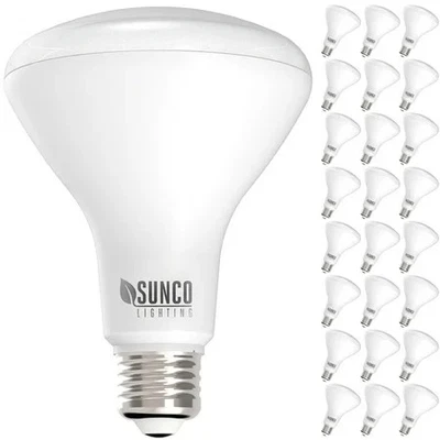 Sunco Lighting 24 Pack BR30 LED Bulb, 11W=65W, 5000K Daylight, 850 LM, E26 Base, - Image 1 of 4