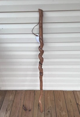 46 Inch Walking /Hiking Stick Vine twisted - Image 1 of 4
