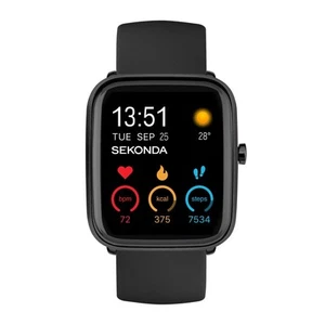 Sekonda Motion Plus Smart Watch Black RRP £69.99 Model 30225 - Picture 1 of 13