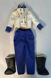 VTG Disney Prince Eric Wedding Doll Suit Outfit w/Boots, The Little Mermaid - Picture 1 of 9