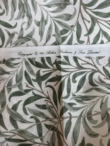 Morris & Co. Fabric Willow Bough in Cream/Pale Green 226703 100%cotton (1.5 yds) - Picture 1 of 4