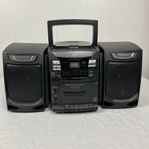 Audiovox CD 8681 Portable Compact Disc Stereo Radio Cassette Recorder 1997 - Picture 1 of 10
