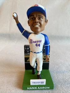 Hank Aaron 2024 Atlanta Braves Truist 50th Anniversary 715 Home Run Bobblehead - Picture 1 of 8