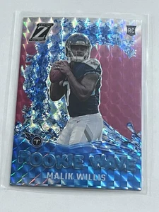2022 Panini Zenith - Rookie Wave Red #RW-MW (RC) Malik Willis Titans - Bild 1 von 2