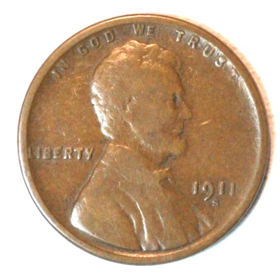 1911-S Lincoln Cent - Image 1 of 3