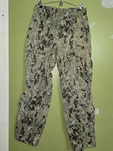 U.S Military Pants Mens S Short NWU Type III Navy Seals Camo Cargo Trousers Work - Picture 1 of 8
