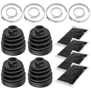 2 Rear Axle Inner And Outer CV Boot Kits for Polaris Sportsman 400 4X4 2001-2005 - Picture 1 of 7
