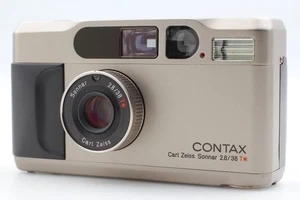 All Work [Near MINT] Contax T2 Titan Silver Point & Shoot Film Camera From JAPAN - Picture 1 of 14
