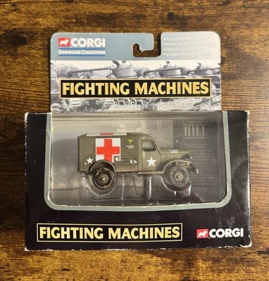 2003 Corgi Fighting Machines~Pork Chop Hill~T214-WC54 1/2 Ton 4x4 Ambulance~New! - Image 1 of 2