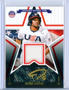 Camiseta deportiva Panini 2025 USA Stars & Stripes DEVIN TAYLOR dorada autógrafo RC SP - Imagen 1 de 2