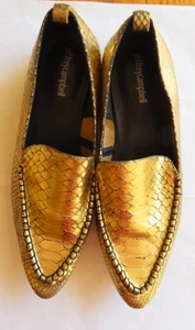 Ballerine Jeffrey Campbell donna tono oro TG 9 - Foto 1 di 2