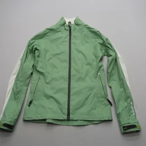 Sunice Typhoon Womens Golf Jacket Small Green Full Zip Water Resistant - Picture 1 of 8
