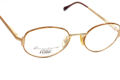 Gianfranco Ferre GF 260 C. NKS Gold Metal Vintage Luxury Italy Eyeglasses 50mm - Image 1 of 4