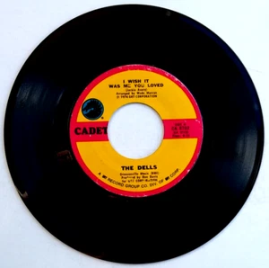 DELLS - I Wish It Was Me You Loved/Two Together -Vinyl 45rpm 1974 Dell CA 5702 - Picture 1 of 4