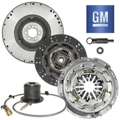 KIT DE EMBRAGUE GM OEM + ESCLAVO + VOLANTE para camión GMC SIERRA SILVERADO 01-07 6,0 L GASOLINA Foto 1 de 3