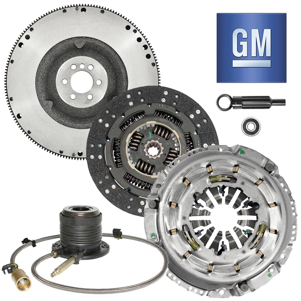 KIT DE EMBRAGUE GM OEM + ESCLAVO + VOLANTE para camión GMC SIERRA SILVERADO 01-07 6,0 L GASOLINA Foto 1 de 3
