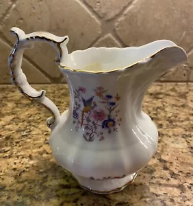 Vintage "Bird of Paradise" Hammersley England Bone China Milk Pitcher ~ Pheasant - Picture 1 of 5