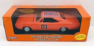 1998 Dukes Of Hazzard General Lee ERTL Die Cast Metal Toy Car 1:25 In Box - Picture 1 of 10