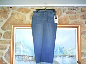 Neu Liverpool Jeans Chloe Pull-On Crop Skinny Gr. 6/28 Umschlagmanschette 6 28 Neu mit Etikett - Bild 1 von 7