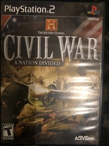 History Channel: Civil War -- A Nation Divided (Sony PlayStation 2, 2006) PS2 - Picture 1 of 4