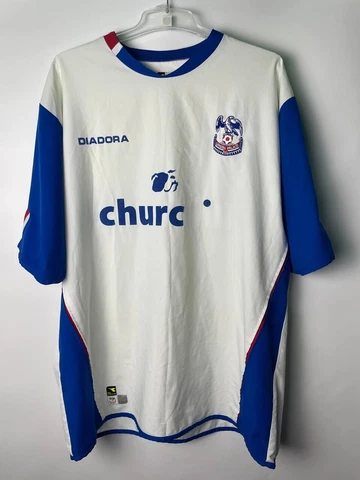 Crystal Palace 2004 Away football shirt jersey Diadora Size XL Cover