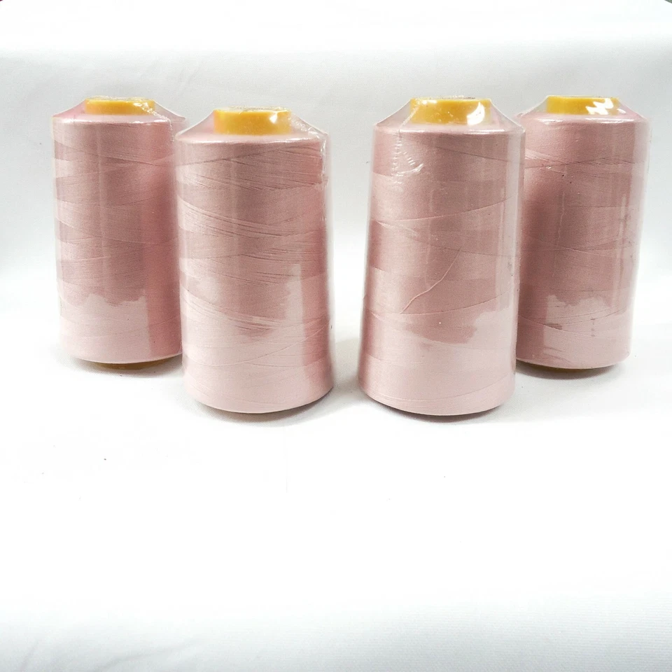 Perial Co 4 Cones of Polyester Threads for Sewing Quilting Serger 26 Colors - Image 1 of 1