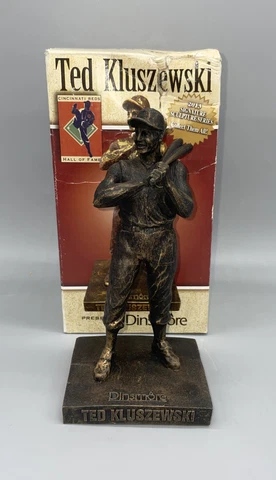 Ted Kluszewski Statue Cincinnati Reds Hall of Fame Giveaway Very Limited Cover