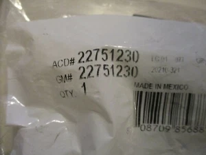 GM OEM Corvette Door-Handle Switch 22751230 - Bild 1 von 1