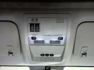 2007 - 2011 Chevy Silverado 3500 Gray Illuminated Power Roof Console (Sunroof) - Picture 1 of 1
